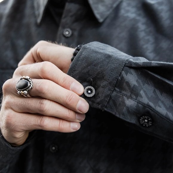 Dixxon Flannel x FIST 3.0 HOUNDSTOOTH Collab Flannel Shirt - Men's M - Picture 5 of 10